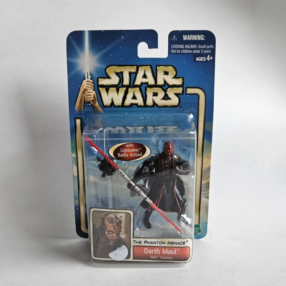 Star Wars Darth Maul Sith Training Action Figure Phantom Menace Hasbro 84905